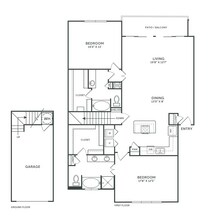 B6 Townhome Classic 223 floor plan
